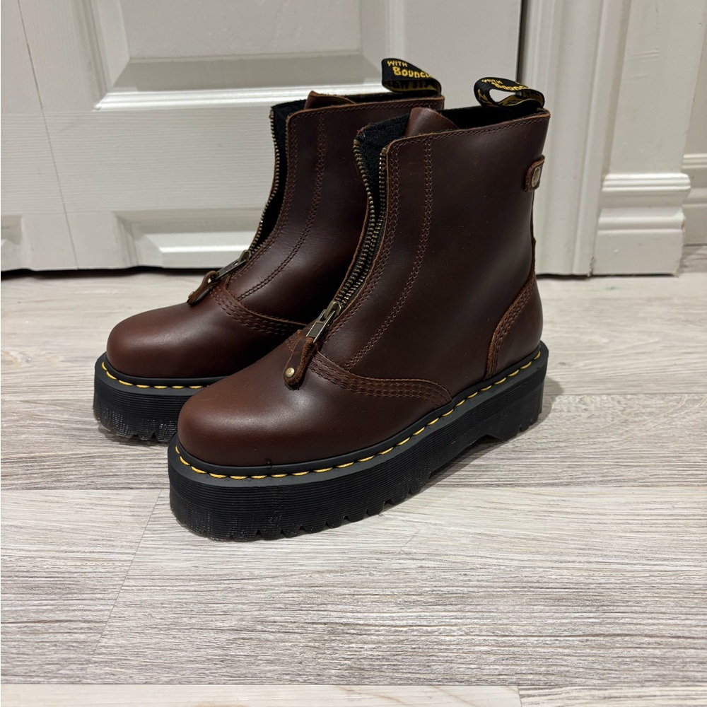 Dr. Martens Brown Combat Boots